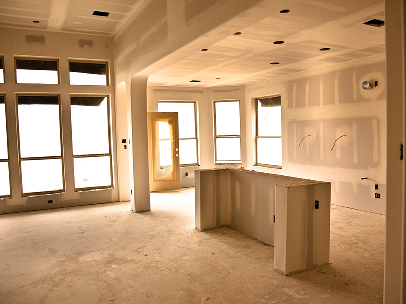 Construction process of Jacksonville kitchen remodeling project